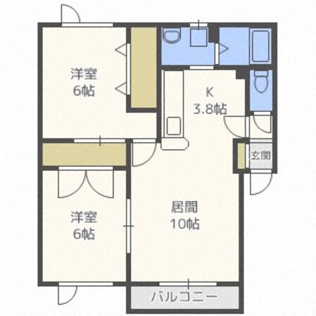 太平駅 徒歩20分 2階の物件間取画像